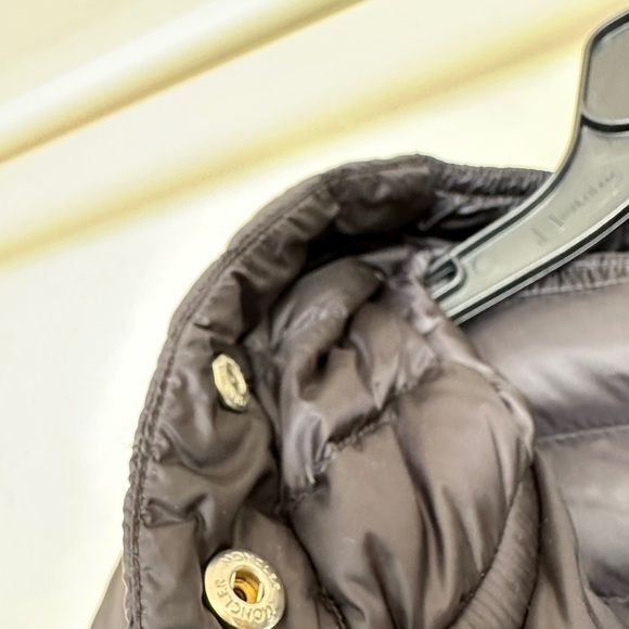 Moncler - Barbel Fit & Flare Hooded Down Parka, Black (Size 4/L) - Picture 10 of 13